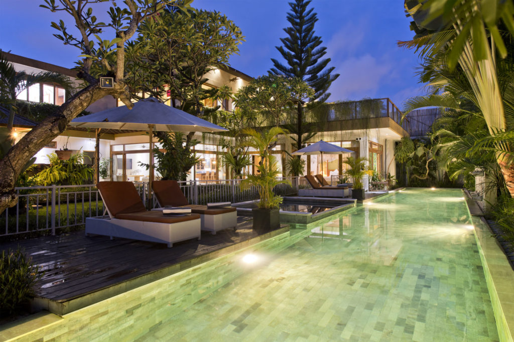 Villa scene